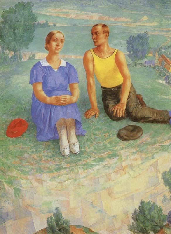 Spring, Kuzma Petrov-Vodkin